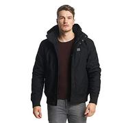 Vintage Industries Hudson Jacket Hombre Chaqueta de Invierno Negro XL 65% poliéster, 35% algodón