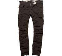 Vintage Industries Miller M65 Pantalón, negro, tamaño 33 para Hombres