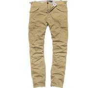 Vintage Industries Miller M65 Pantalones, Caqui oscuro, Talla 38