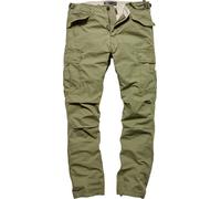 Vintage Industries Miller M65 Pantalones, oliva, Talla 30