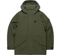 Vintage Industries Oliver, chaqueta textil impermeable XL male Verde Oscuro