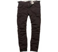 Vintage Industries Pantalones cargo Miller M65 Pants Negro W31