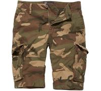 Vintage Industries Pantalones cortos de remo Cargoshorts Woodland XL