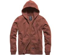 Vintage Industries Redstone Sudadera con cremallera, rojo, Talla L