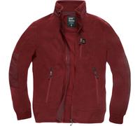 Vintage Industries Tour Polar Fleece Chaqueta, Rojo burdeos, Talla S
