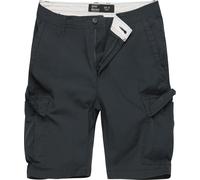 Vintage Industries V-Core Ryker Pantalones cortos, negro-gris, tamaño 30 para Hombres