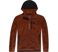 Vintage Industries Vinson Hollow Fibre Fleece Sudadera con capucha, naranja, tamaño M para Hombres