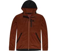 Vintage Industries Vitor Hollow Fibre Fleece Sudadera con cremallera, naranja, tamaño L para Hombres