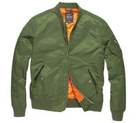 Vintage Industries Welder MA1 Chaqueta, verde, tamaño 3XL para Hombres
