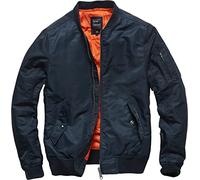 Vintage Industries Welder MA1 Giacca, blu scuro, M