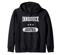 Vintage Innsbruck, Austria Sudadera con Capucha