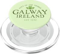 Vintage Irish Souvenir Gifts: Claddagh Galway Ireland PopSockets PopGrip para MagSafe
