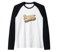 Vintage Isaac Nombre Personalizado Isaac Camiseta Manga Raglan