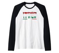 Vintage Italia Bandera Italiana Italia Italiano Italiano Camiseta Manga Raglan