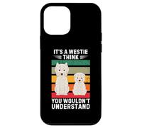 Vintage It's a Westie Dog Think You Would Not Understand Carcasa para iPhone 12 Mini