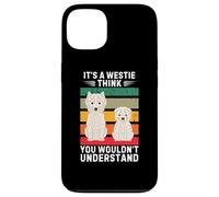 Vintage It's a Westie Dog Think You Would Not Understand Carcasa para iPhone 13