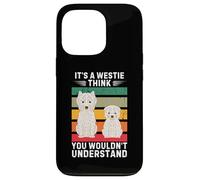 Vintage It's a Westie Dog Think You Would Not Understand Carcasa para iPhone 13 Pro