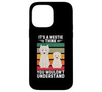 Vintage It's a Westie Dog Think You Would Not Understand Carcasa para iPhone 14 Pro MAX