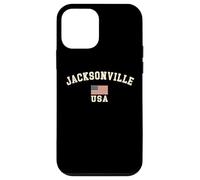 Vintage Jacksonville USA Bandera Americana Florida Cool Souvenir Carcasa para iPhone 12 mini