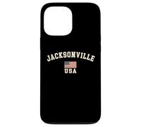Vintage Jacksonville USA Bandera Americana Florida Cool Souvenir Carcasa para iPhone 13 Pro Max