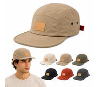 Vintage Japanese Streetwear Snapback Cap, Lightweight Adjustable Baseball Hat, Breathable Duckbill Cap for Men Women, Hip Hop Casual Outdoor Hat，Khaki