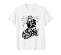 Vintage japonés Ukiyo-e Kabuki Actor Woodblock Print Art Camiseta
