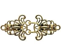 Vintage Jersey Bufanda Clips en Retro Swirs Celta Antiguo Broche Cierre para Abrigo Capa Suéter Capa Cárdigan Vestido Camisa para Mujer, Elige tu Estilo, 6.3 cm, Zinc