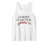 Vintage Jimmy Carter Presidente 39 Elecciones de Estados Unidos 1976 Camiseta sin Mangas