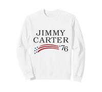 Vintage Jimmy Carter Presidente 39 Elecciones de Estados Unidos 1976 Sudadera