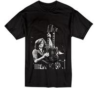 Vintage Jimmy Page T-Shirt Size S-2Xl Black Color Vintage tee Shirt Black