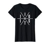 Vintage Jiu-Jitsu Dad Brazillian Ju Jitsu BJJ Hombres Mujeres Niños Camiseta gráfica económica, Mujer, Negro, S