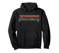 Vintage Juneteenth 1865 Freedom Day Celebration Sudadera con Capucha