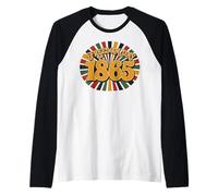 Vintage Juneteenth Freedom Day 1865 Celebration Camiseta Manga Raglan