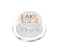 Vintage Junto al Lago cabaña Paddle Fin de Semana Ambiente del Lago PopSockets PopGrip para MagSafe