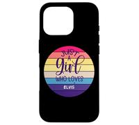 Vintage Just A Girl ama a Elvis Carcasa para iPhone 16 Pro