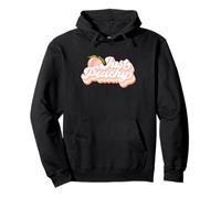 Vintage Just Peachy Peaches Women Summer Fruit Sudadera con Capucha