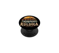 Vintage Kuldiga Letonia - Recuerdo de Viaje PopSockets PopGrip Adhesivo