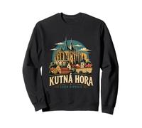 Vintage Kutna Hora República Checa Viaje Monumento Regalo Sudadera