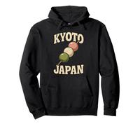 Vintage Kyoto Japón Dango Foodie Tourist Travel Souvenir Sudadera con Capucha