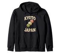 Vintage Kyoto Japón Dango Foodie Tourist Travel Souvenir Sudadera con Capucha