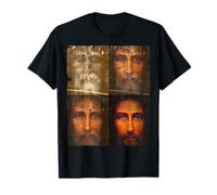 Vintage La Sábana Santa De Turín Cara De Jesús Camiseta