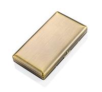 Vintage Ladies Men Cigarette Case Metal With Gift Box,Vintage Cigarette Box For Man Women Antique Cigarette Case For 100mm Slim 20 Cigarettes S