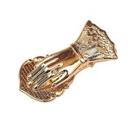Vintage Lady's Hand Shaped Book Clip Gold Metal Paper Clips Document Handbook Storage Clip Seal Clamps for Coffee Tea Food Bags Decorative Clips for O