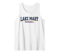 Vintage Lake Mary, Florida Baseball Lovers an Fans Camiseta sin Mangas