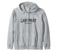 Vintage Lake Mary, Florida Baseball Lovers an Fans Sudadera con Capucha