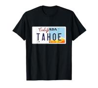 Vintage Lake Tahoe California Nevada matrícula vacaciones Camiseta