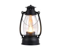 Vintage Lantern Lamp Garden Lanterns With Dancing Flame | Battery Powered Lanterns, Portable Camping Lamp, Decorative Light, For Tent Garden Patio Yard Deck Pathway Night