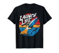 Vintage Launch Life, Atlas, Falcon, Canaveral, Boca Chica Camiseta