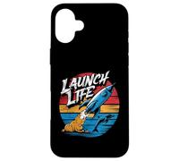 Vintage Launch Life, Atlas, Falcon, Canaveral, Boca Chica Carcasa para iPhone 16 Plus
