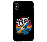 Vintage Launch Life, Atlas, Falcon, Canaveral, Boca Chica Carcasa para iPhone X/XS